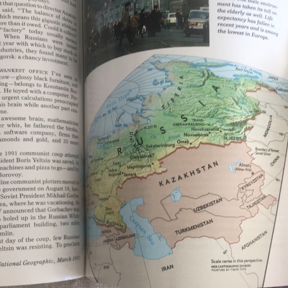 National Geographic Vol. 183 No. 3 March 1993 - Picture 7 of 12